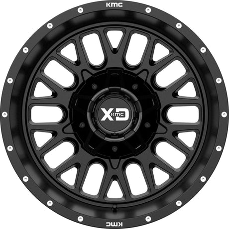Product of KMC Wheels 20x9 Black Wheel - 6x5.50 Bolt Pattern 