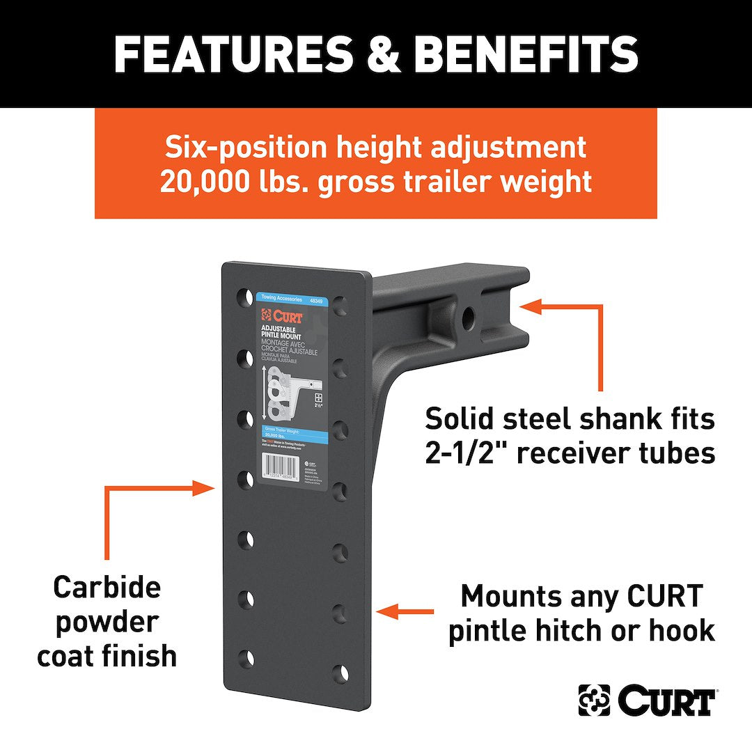 Curt 48349 Pintle Hook Mounting Plate||48349_3008x1990_Fa.Jpg||86||c9348349||862557