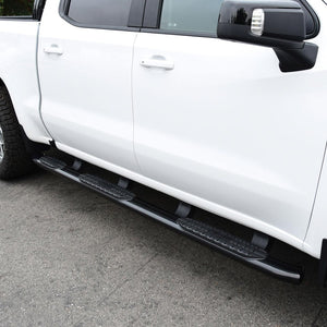 Product of Westin Automotive 21-534685 Black Powder Coated Oval Nerf Bar - Truck Wheel To Wheel 