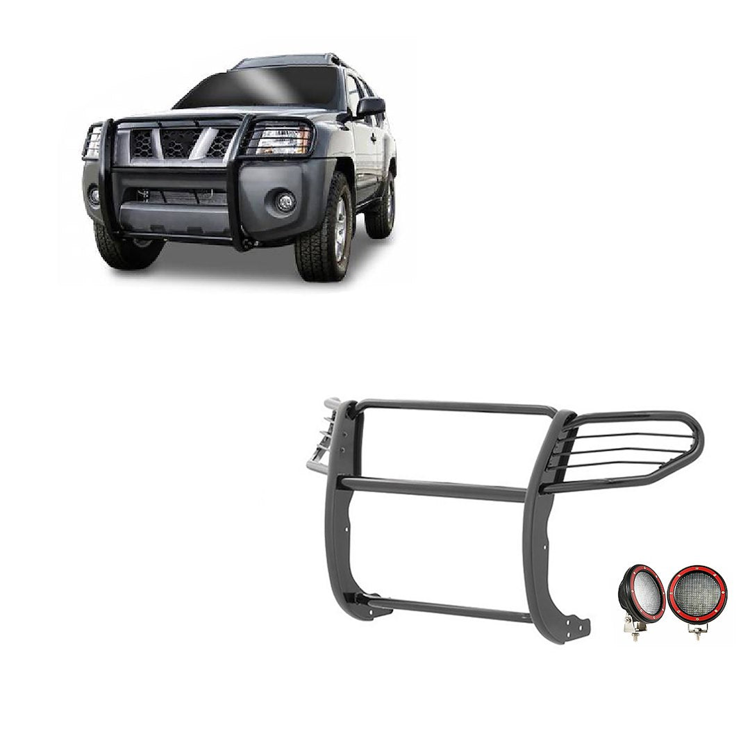 Product of Black Horse Offroad 17A112100MA-PLFR Grille Guard  