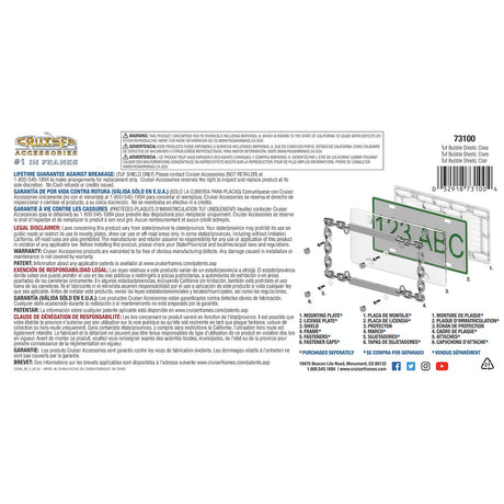 Product of Cruiser 73100 License Plate Cover
