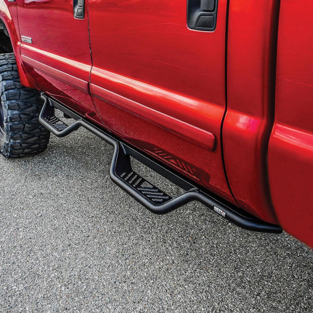 Product of Westin Automotive 20-11335 Outlaw Nerf Bar With Drop Down Steps 