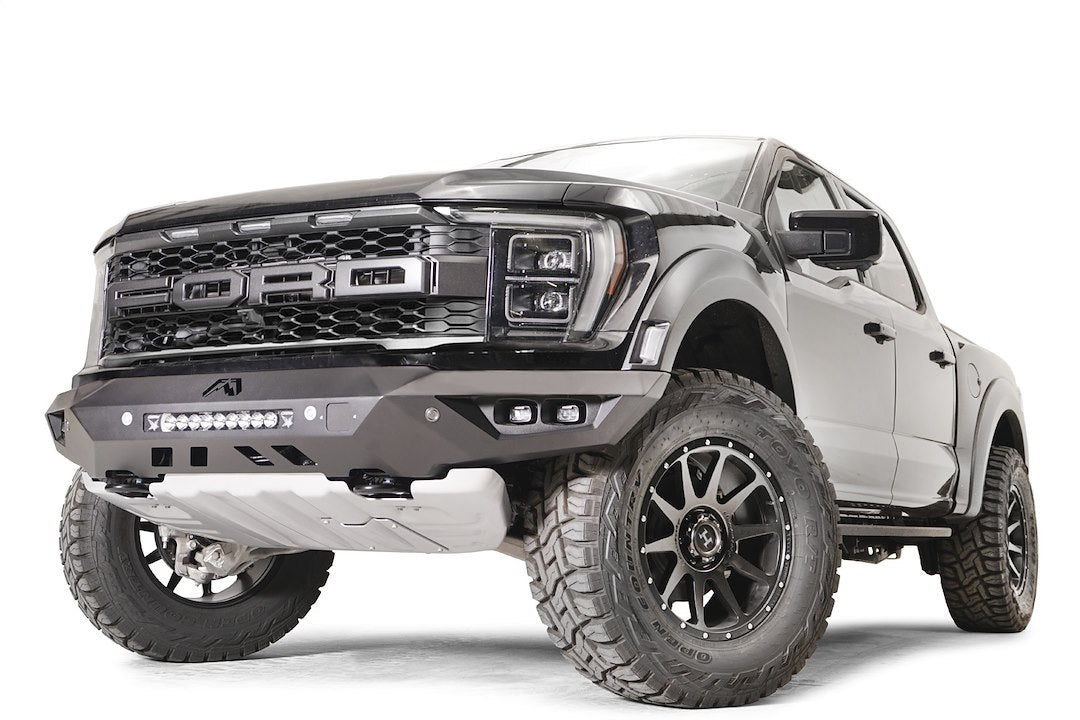 Product of Fab Fours FR21-D5351-1 Vengeance Steel Matte Powder Coated Bumper 