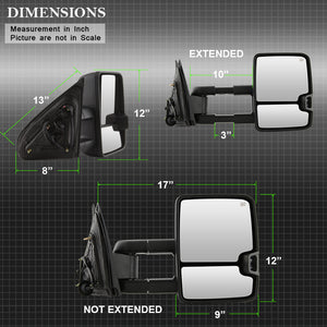 Product of Xtune 9936708 Exterior Towing Mirror