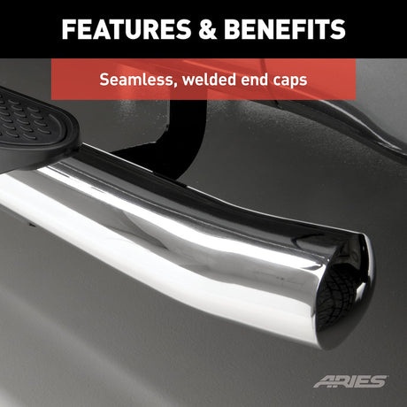 Product of Aries S224046-2 Nerf Bar With Surface Steps 