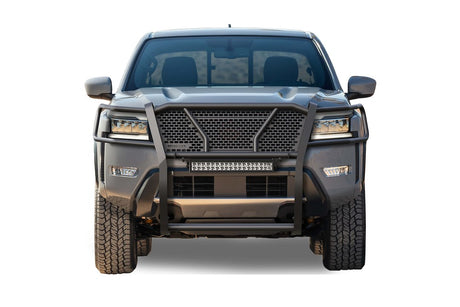 Product of Black Horse Offroad RU-NIFR22-B-K1 Grille Guard  