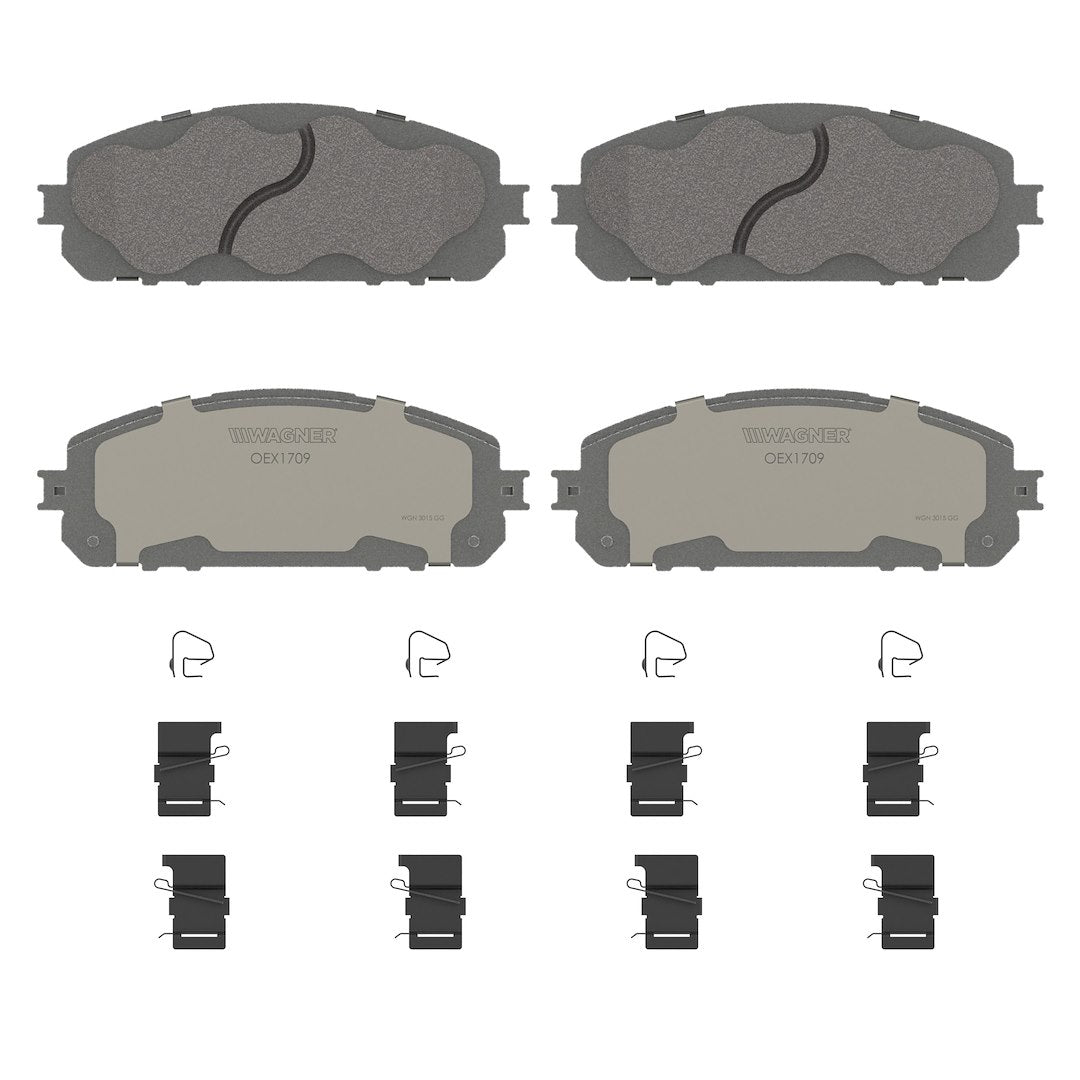 Wagner Brakes Oex1709 Brake Pad||oex1709.Jpg||85||w66oex1709||2221683