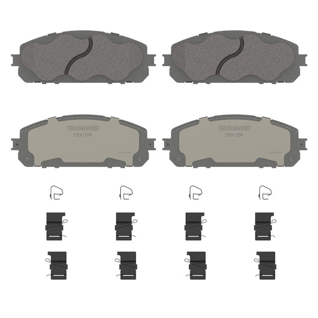 Wagner Brakes Oex1709 Brake Pad||oex1709.Jpg||85||w66oex1709||2221683