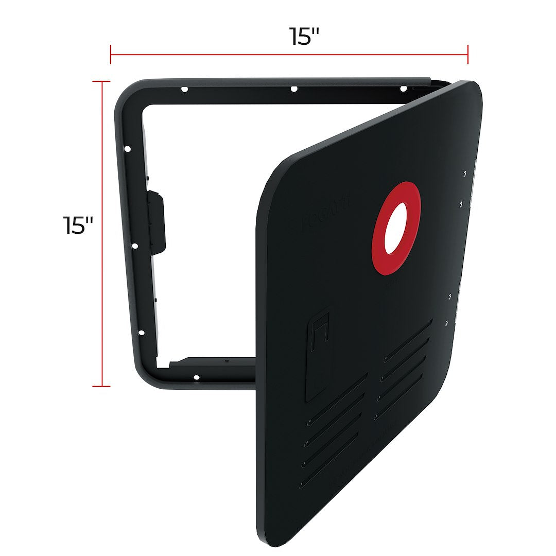 Fogatti Fsbd-1515/Black Water Heater Access Door||fsbd1515black-3.Jpg||87||f7ffsbd1515bl||1186245
