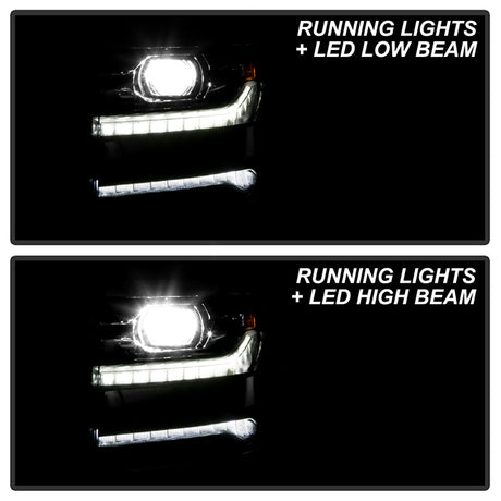 Product of Xtune 9950612 Projector Beam Headlight Assembly - LED - Set Of 2 