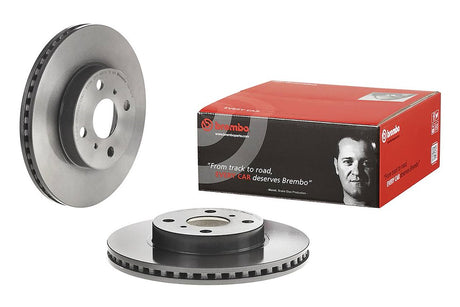 Product of Brembo 09A70711C02 Vented 1 Piece Brake Rotor 