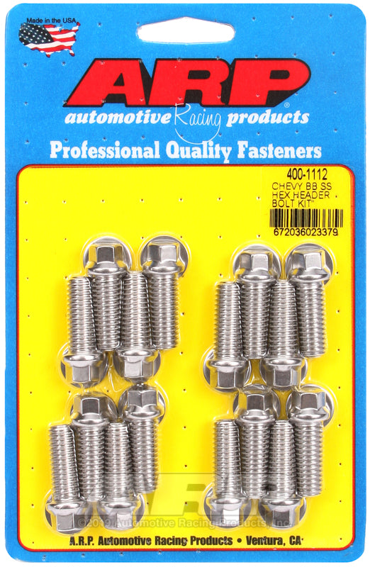 Arp Auto Racing 400-1112 Exhaust Header Bolt||400-1112.Jpg||85||a144001112||879918