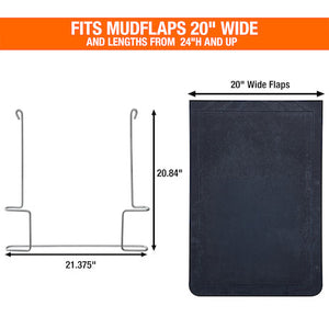 Buyers Products 400bz Mud Flap Anti-Sail Bracket||400bz_4.Jpg||89||b83400bz||1683075