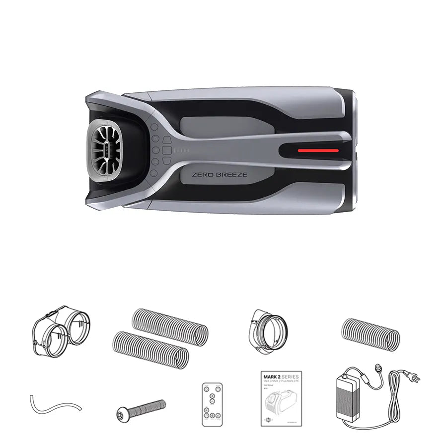 Product of Zero Breeze Z20 2300 BTU Evaporative Cooling Air Conditioner 