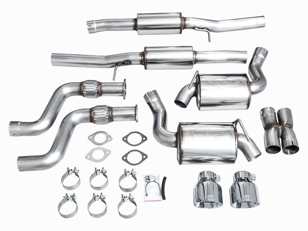 Product of AWE Tuning 3015-32400 Touring Edition Cat-Back System Dual Exhaust System Kit 