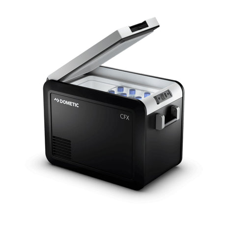Product of Dometic Outdoor Division 46 Liter/ 67 Can Storage Volume Single Compartment Adjustable For Refrigerator Or Freezer Function , Gray 