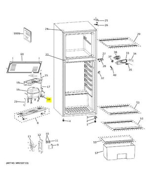 Ge Appliances Wr87x32735 Refrigerator Control Board Kit||wr87x32735_3.Jpg||88||geawr87x32735||1744260