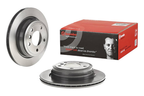 Product of Brembo 09B33821C02 Vented 1 Piece Brake Rotor 