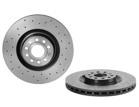 Product of Brembo 09C8921XC02 Xtra Vented Cross Drilled 1 Piece Brake Rotor 