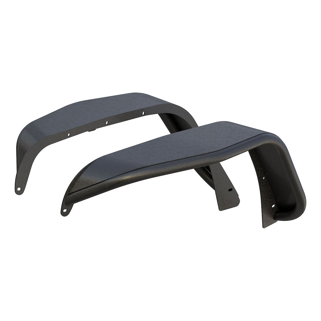 Product of Aries 1500201 Non-Exposed Fasteners Black Fender Flare - Set Of 2 