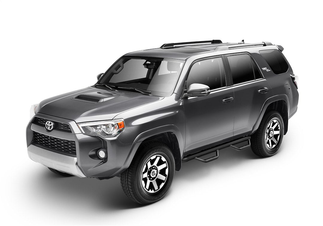 Product of N-Fab T1464R W2W Series Nerf Bar With Drop Down Steps 