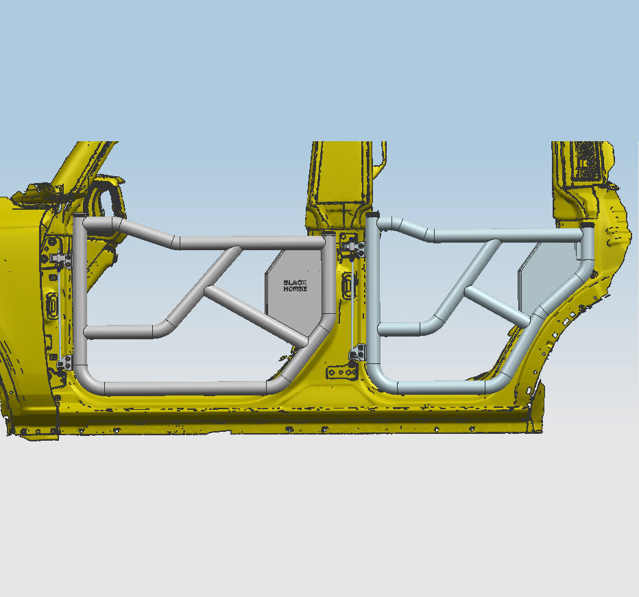 Product of Black Horse Offroad Tfrdfb21 Door