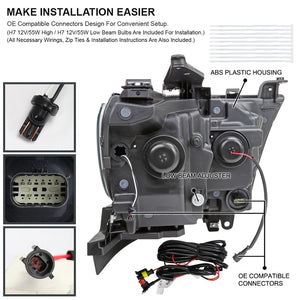 Spec-D Tuning 2lhp-Ram1915xe-Sq-Rs Headlight Assembly||||89||sdt2lhpram191||1918815