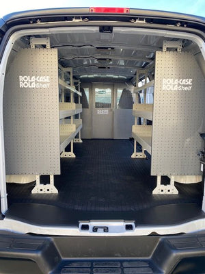 Product of Rolacase RSCGBCX19 Standard Gray Galvanized Steel Bulkhead Divider