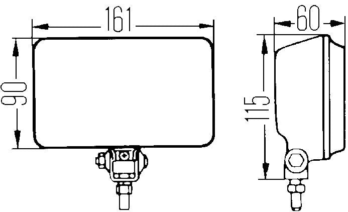 Product of Hella 005860201 Driving/ Fog Light 