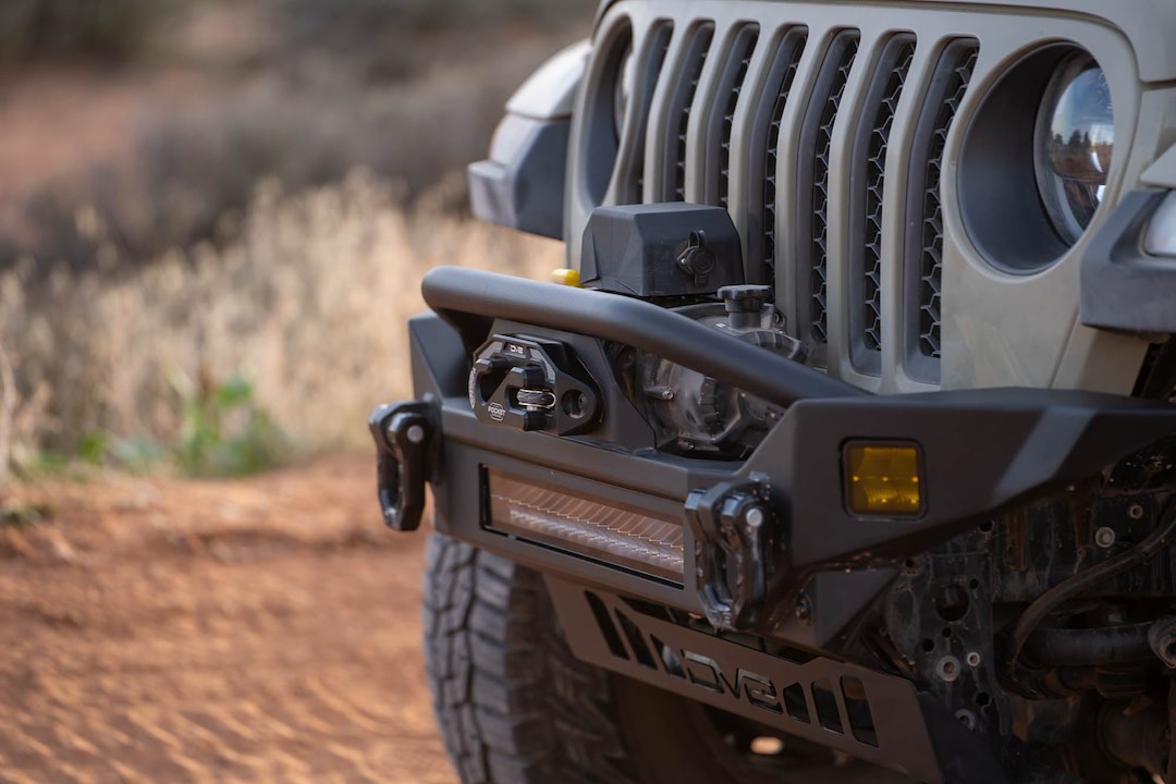 Product of DV8 Offroad FBJL-07 FS-7 Series Steel Powder Coated Bumper 