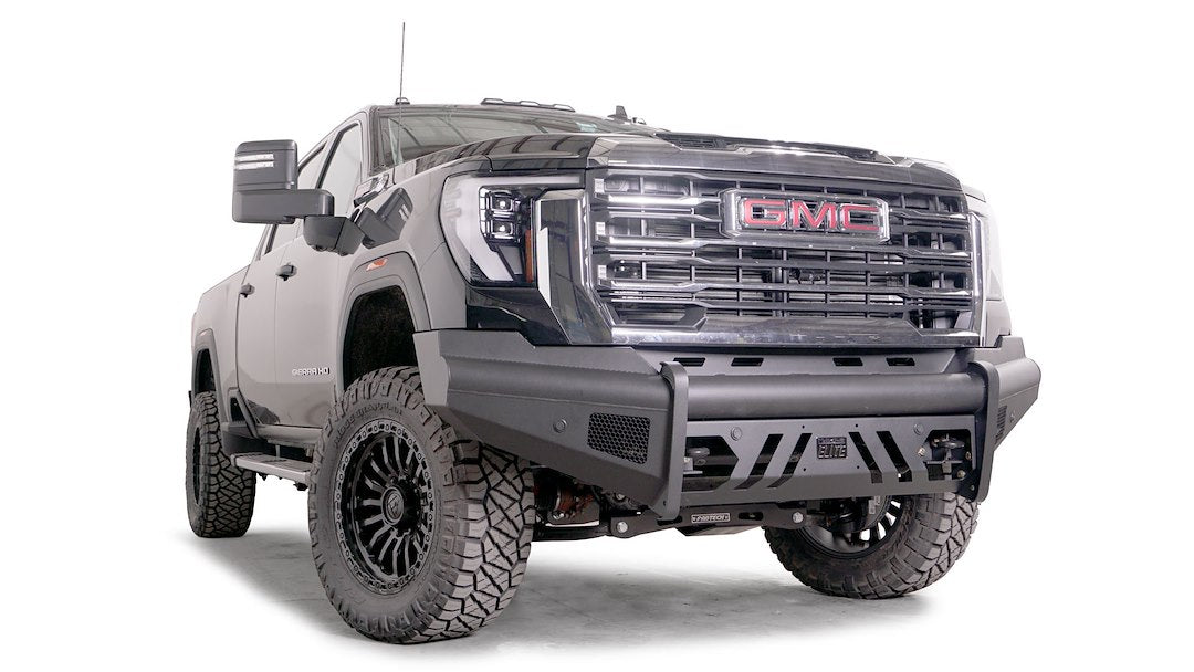 Product of Fab Fours GM24-Q6261-1 Elite Steel Matte Powder Coated Bumper 