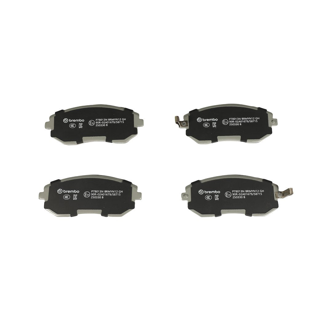 Brembo P78013n Brake Pad||p78013n_Bac.Jpg||87||brmp78013n||1753968