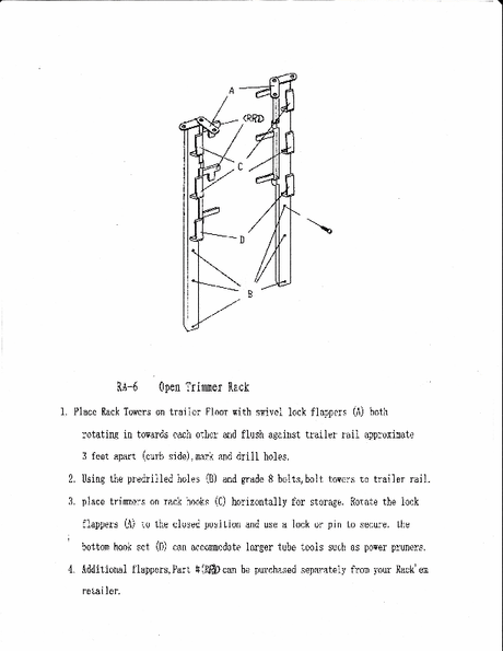 Product of Rack-Em Ra-6 Tool Organizer