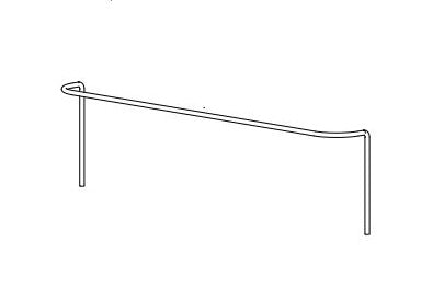 Thetford/ Norcold 50697 Refrigerator Door Rail||624866_Diagram.Jpg||85||dca50697||1787995