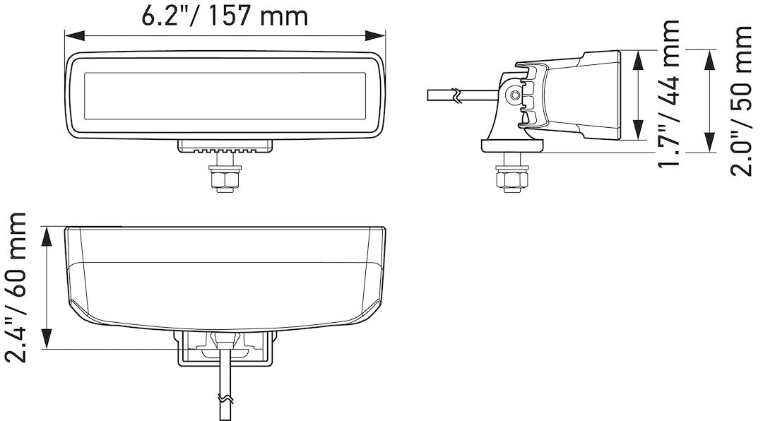 Product of Hella 358176201 Light Bar 