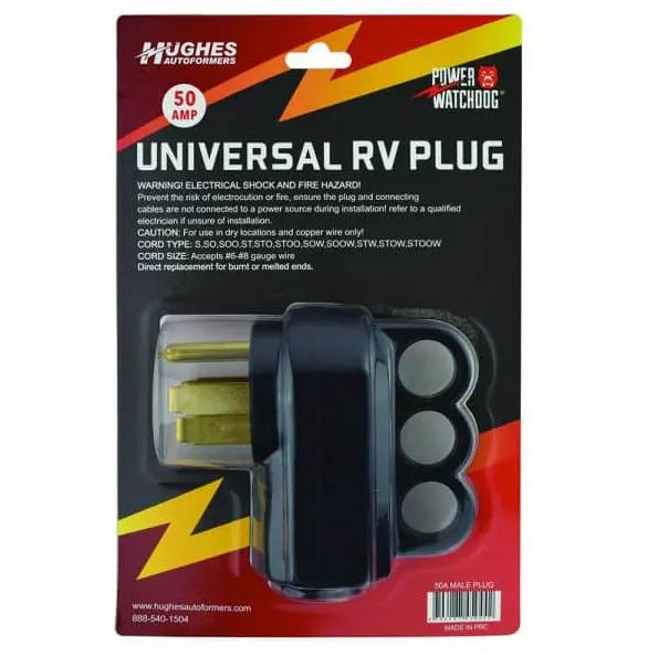 Product of Hughes Auto 50aplug Power Cord Plug End