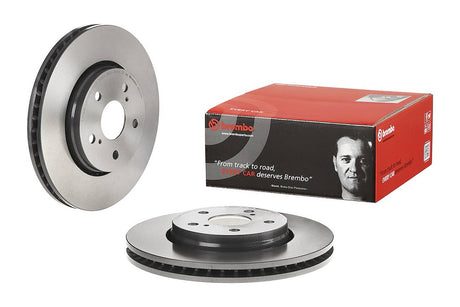 Product of Brembo 09D41711C02 Vented 1 Piece Brake Rotor 