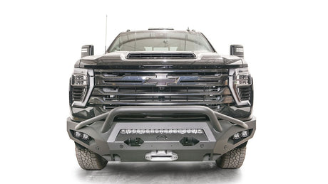 Product of Fab Fours CH24-X6152-1 Matrix Series Steel Matte Powder Coated Bumper 