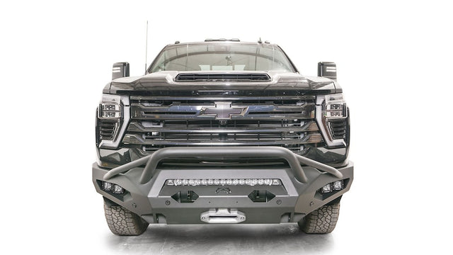 Product of Fab Fours CH24-X6152-1 Matrix Series Steel Matte Powder Coated Bumper 