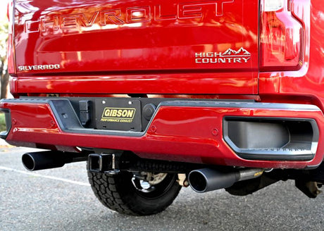 Product of Gibson Exhaust 65713B Black Elite Series Cat-Back System Single Exhaust System Kit 