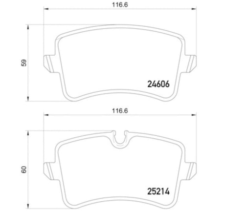 Product of Hella 355016061 Brake Pad - 