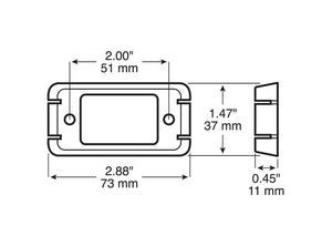 Peterson Mfg. 150-13 Side Marker Light Mounting Bracket||||86||p6j15013||1911822