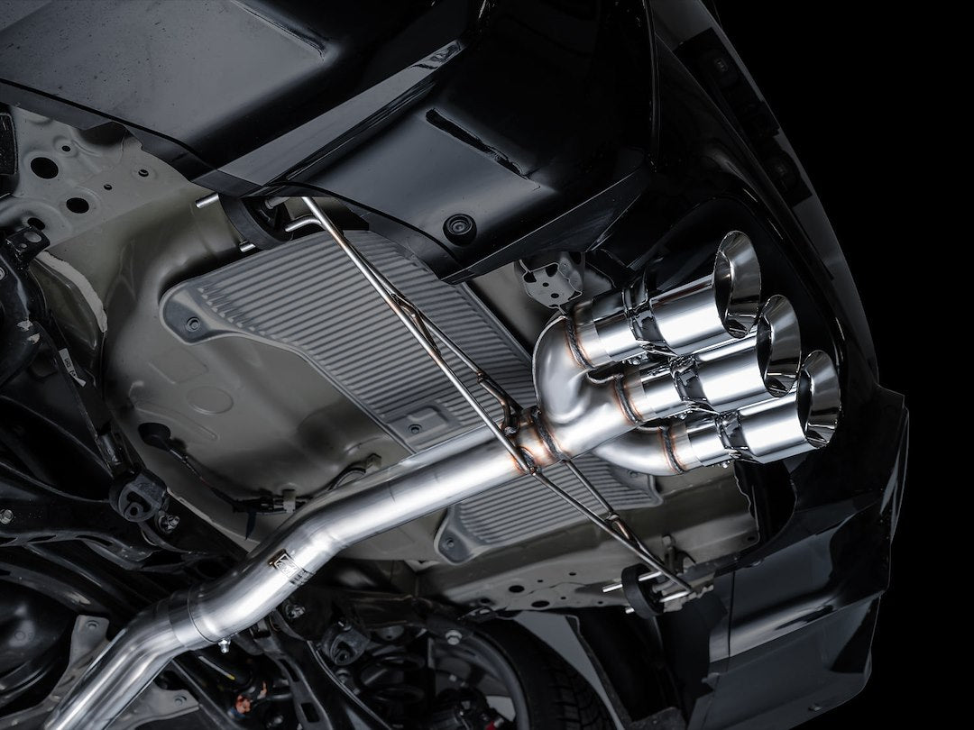 Product of AWE Tuning 3020-52335 Track Edition Cat-Back System Exhaust System Kit 