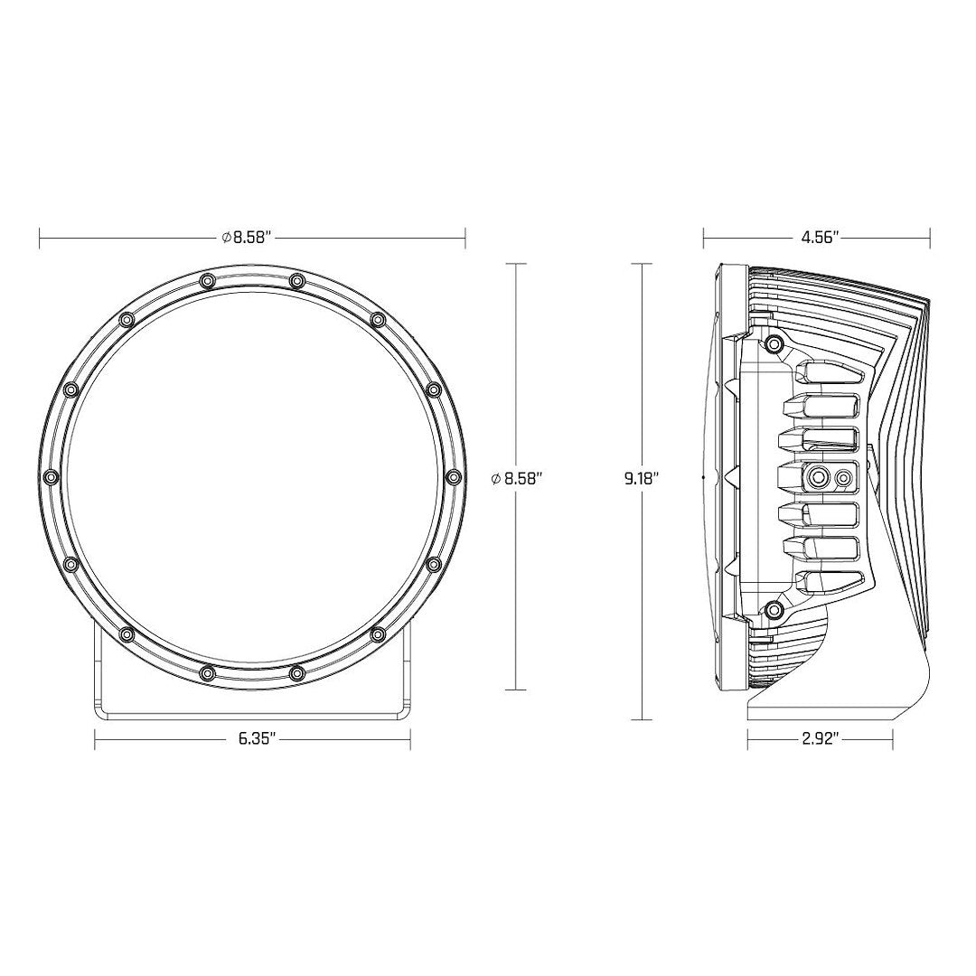 Product of Rigid Lighting 36421 Driving/ Fog Light 