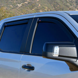 Product of Westin Automotive 72-39429 Wade Wind Deflectors - Slim Design Inside Channel Rainguard 