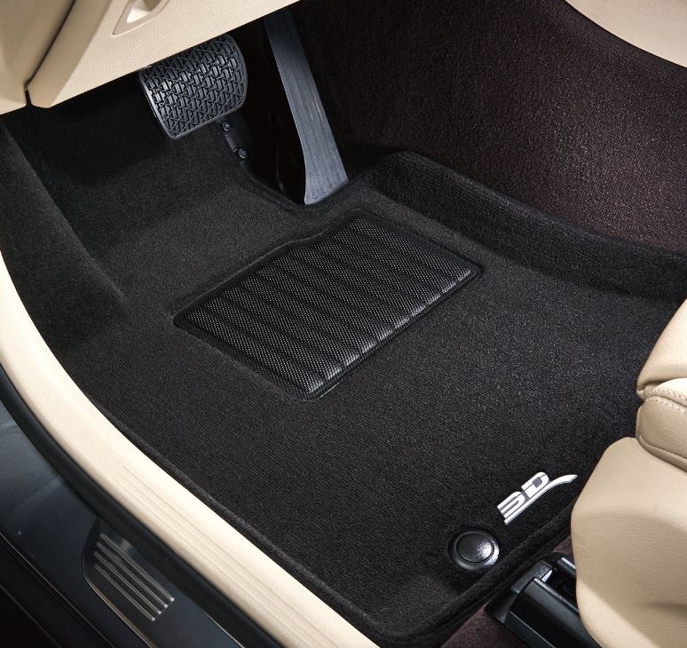 Product of 3D Mats ELEGANT Series L1TL02704709 Black Carpet Floor Liner 