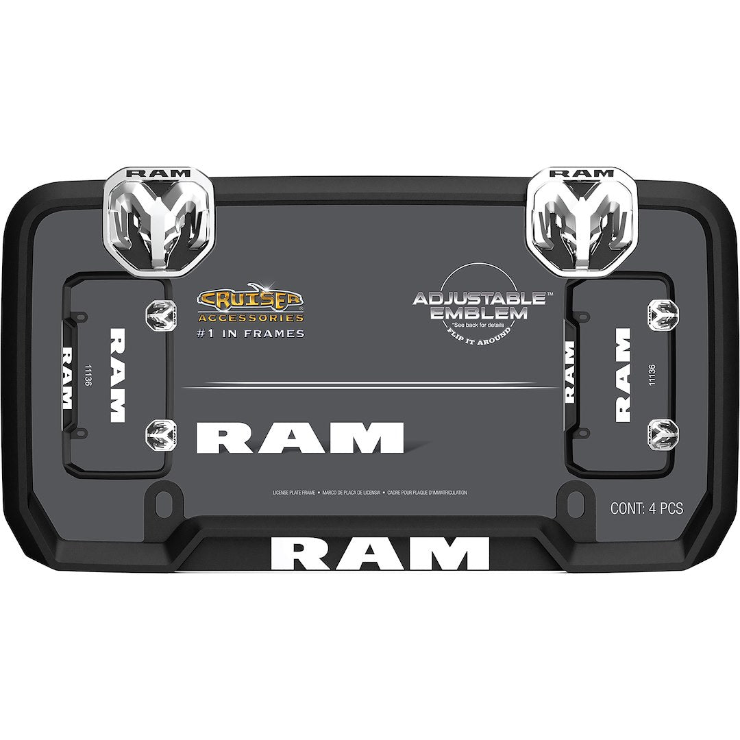 Cruiser 11136 License Plate Frame||11136_P01-Ram-Inpack.Jpg||86||c3411136||1684983