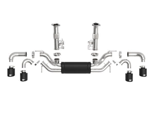 Product of Advanced FLOW Engineering 49-34127-B Mach Force XP Cat Back System Dual Exhaust System Kit 