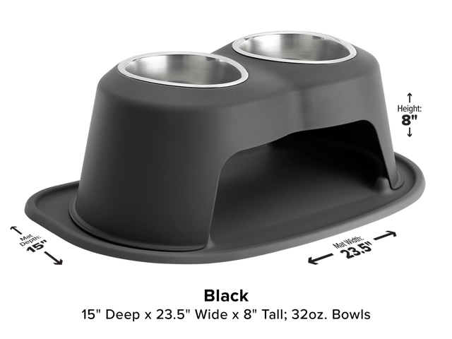 Weathertech (Usa) Dhc3208bkbk Pet Dish||petcomfort_Dh_Cm_3208_Black.Png||85||w24hc3208bkbk||1505792