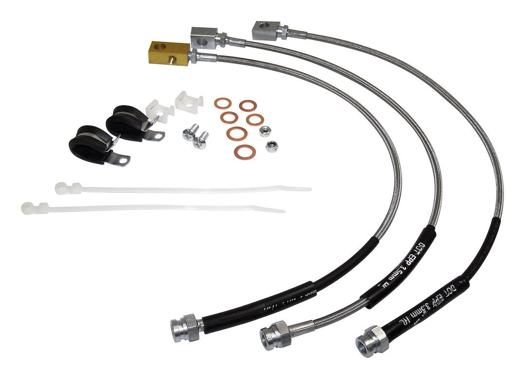 Product of Crown Automotive RT31016 RT Off-Road Rubber Brake Line 
